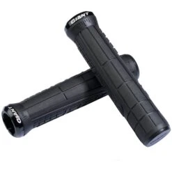 Giant Swage Single Lock-On Grips - Black/black