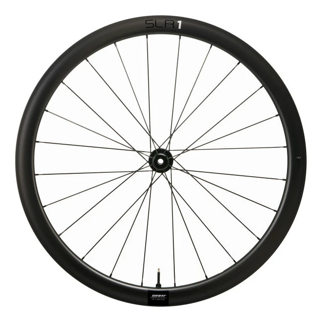 Giant SLR 1 Tubeless Carbon Disc 42 Voorwiel | Clincher | Centerlock - 12x100 Mm - Zwart - B-Keus - Afbeelding 3