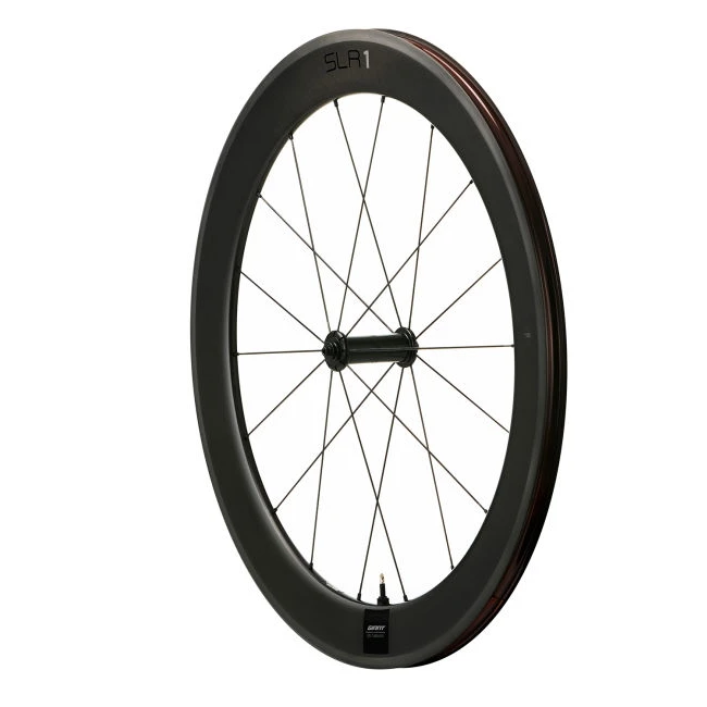 Giant SLR 1 Tubeless Carbon Disc 65 Voorwiel | Clincher | Centerlock - 12x100 Mm - Zwart - B-Keus - Afbeelding 2