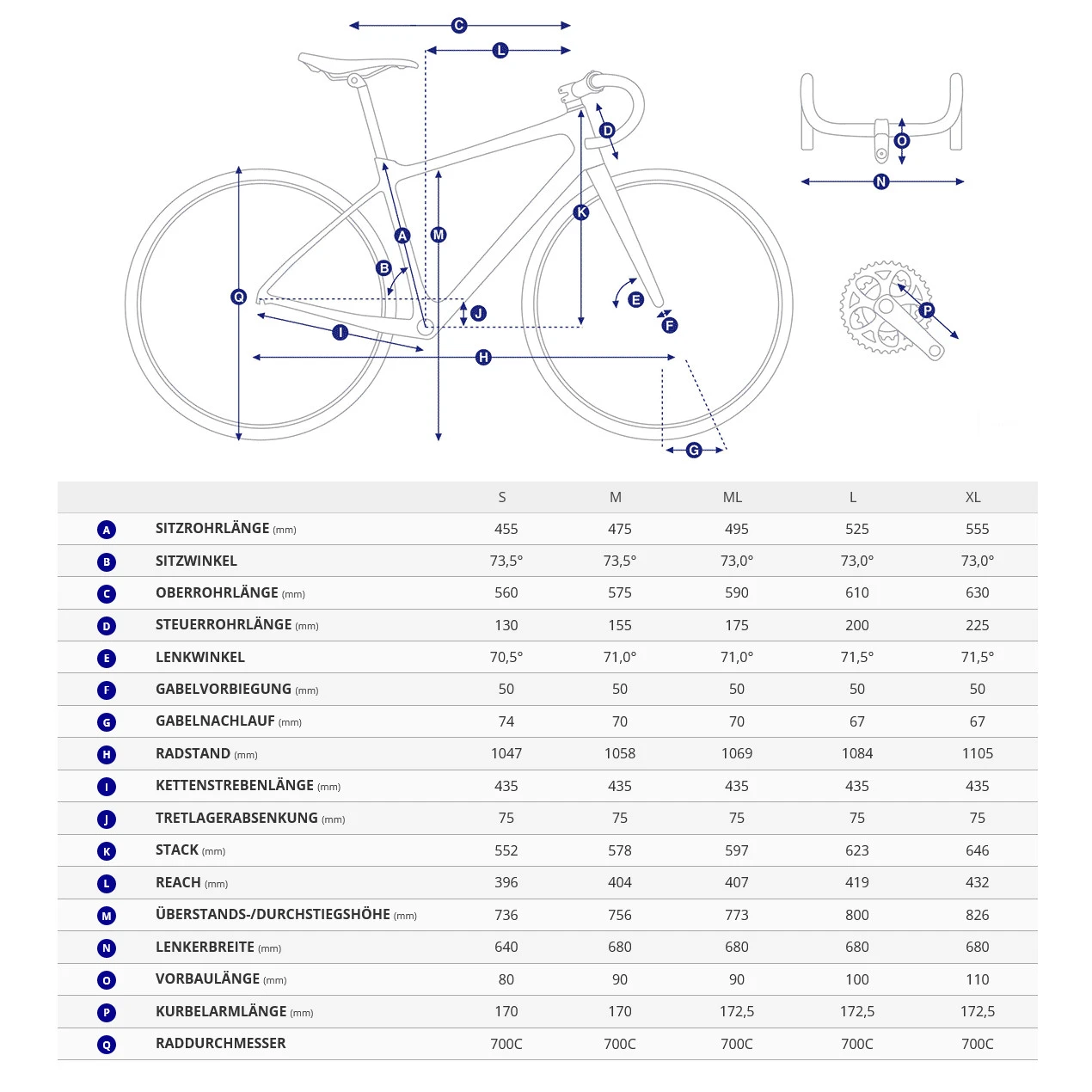 Giant FASTROAD AR ADVANCED 0 - Carbon Fitness Bike - 2023 - Messier - Afbeelding 2