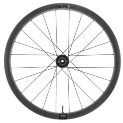 Giant SLR 1 Tubeless Carbon Disc 36 Front Wheel - Clincher - Centerlock - 12x100 Mm