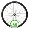 Giant SLR 1 Tubeless Carbon Disc 42 Voorwiel | Clincher | Centerlock - 12x100 Mm - Zwart - B-Keus