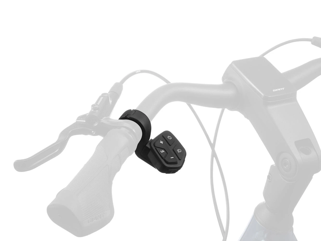 Giant RideControl Ergo 2 SG Bedieningseenheid - Flat & City Stuur - 1400 Mm - 22,2 Mm - 245MFLATTT-02S - Afbeelding 4