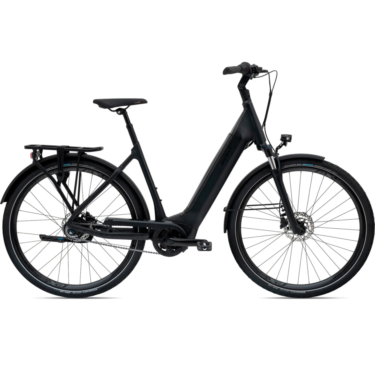 Giant DAILYTOUR E+ 2 RC DASH LDS - Easy Entry City E-Bike - 2023 - Zwart