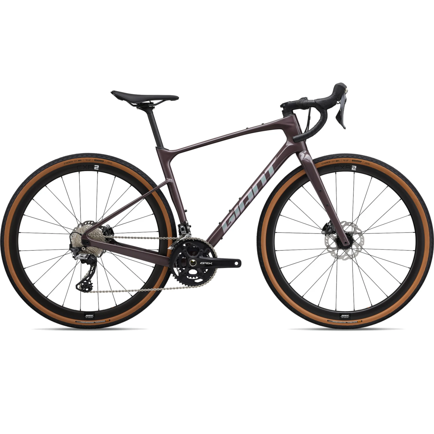 Giant REVOLT ADVANCED 0 GRX R810 - Carbon Gravel Bike - 2023 - Charcoal Plum